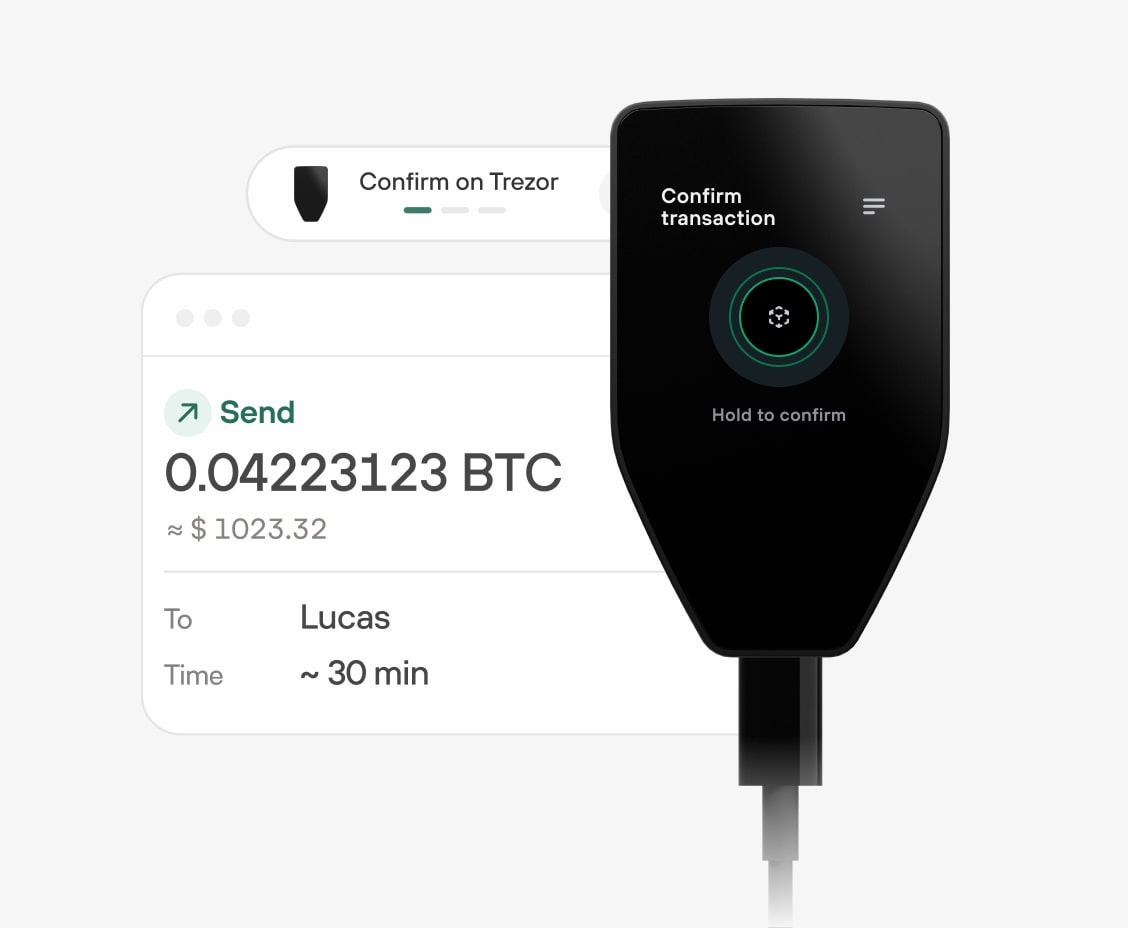 Trezor io start